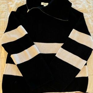 COS striped sweater